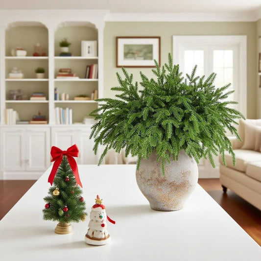 (13.4") Real Touch Norfolk Pine Picks