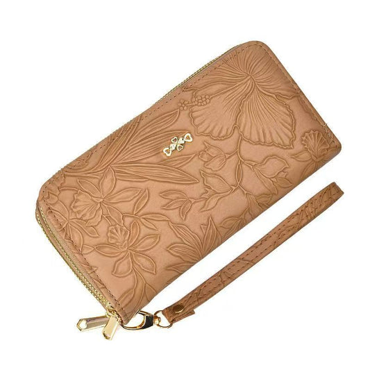 Trifold Wristlet Wallet for Women