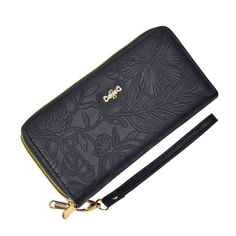 Trifold Wristlet Wallet for Women