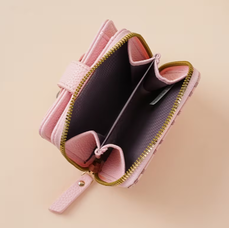 Colorful, Slim, Snap-Close Wallet
