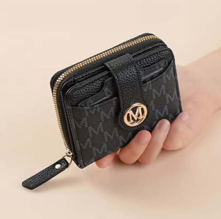 Colorful, Slim, Snap-Close Wallet