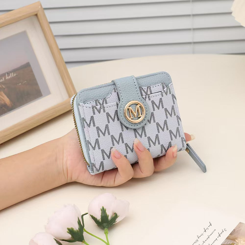 Colorful, Slim, Snap-Close Wallet