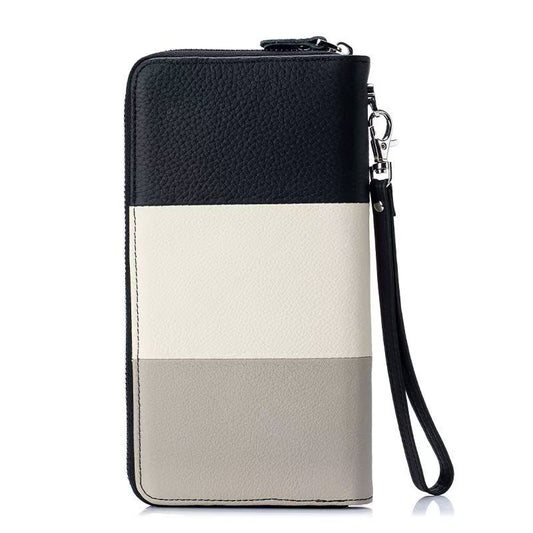 Large Leather Travel Wristlet