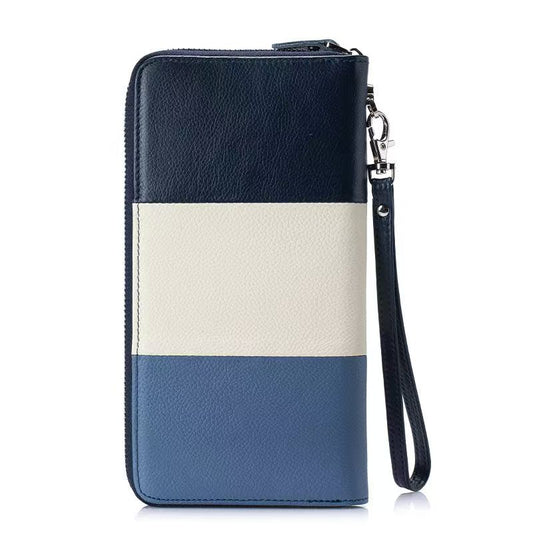 Large Leather Travel Wristlet