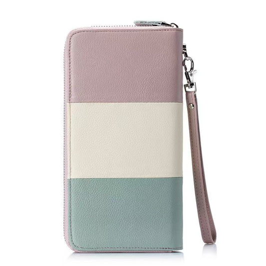 Large Leather Travel Wristlet