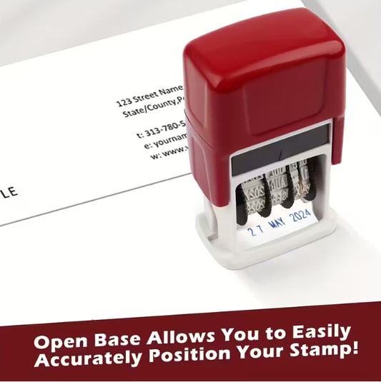 Professional Self-Inking Date Stamp