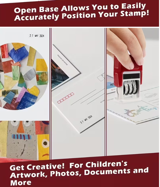 Professional Self-Inking Date Stamp