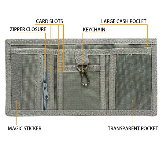 (4-6Y) Durable Wallet for Little Champs