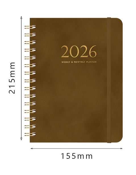 2026 Weekly & Monthly Planner