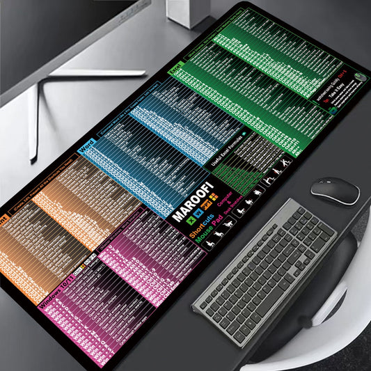 Extra-Large Shortcut Keys Mouse Pad