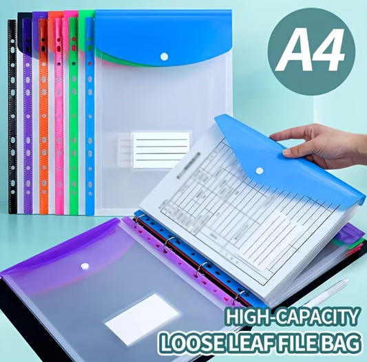 A4 Expanding Document Folder Set (6-Piece)