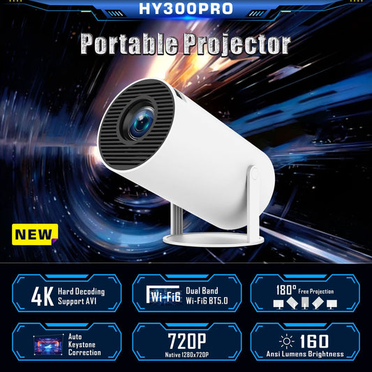 HY 300 PRO Mini Portable Projector