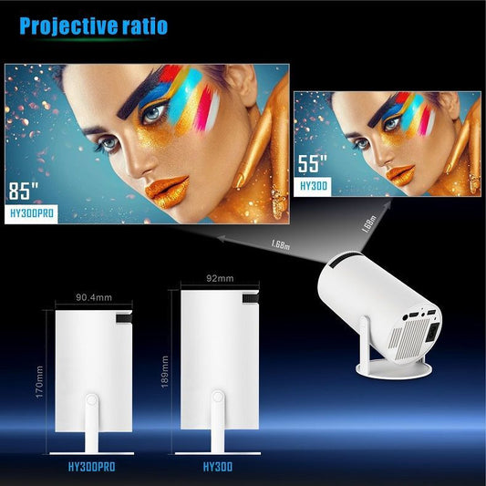HY 300 PRO Mini Portable Projector