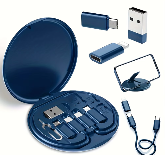 2pcs 6-in-1 USB-C to Lightning Adapter Kit