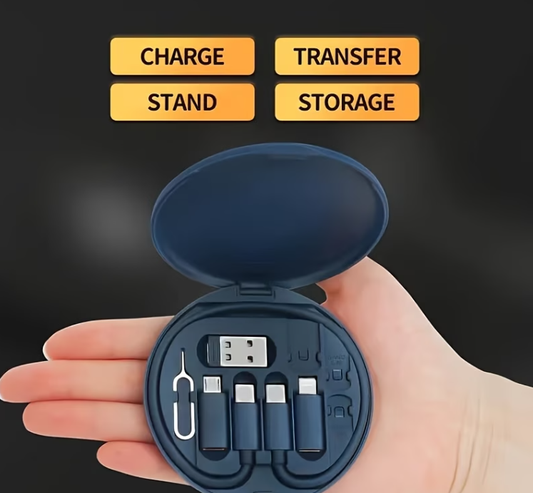 2pcs 6-in-1 USB-C to Lightning Adapter Kit