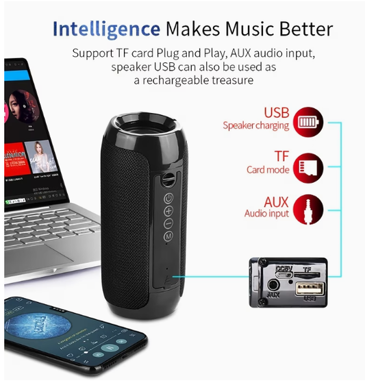 Blue T&G TG117 10W Wireless Portable Speaker