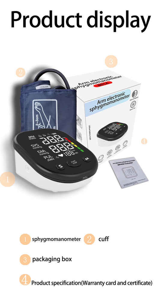 Digital Upper Arm Blood Pressure Monitor