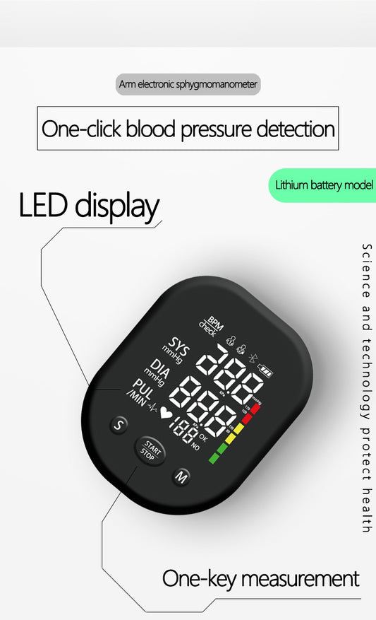 Digital Upper Arm Blood Pressure Monitor