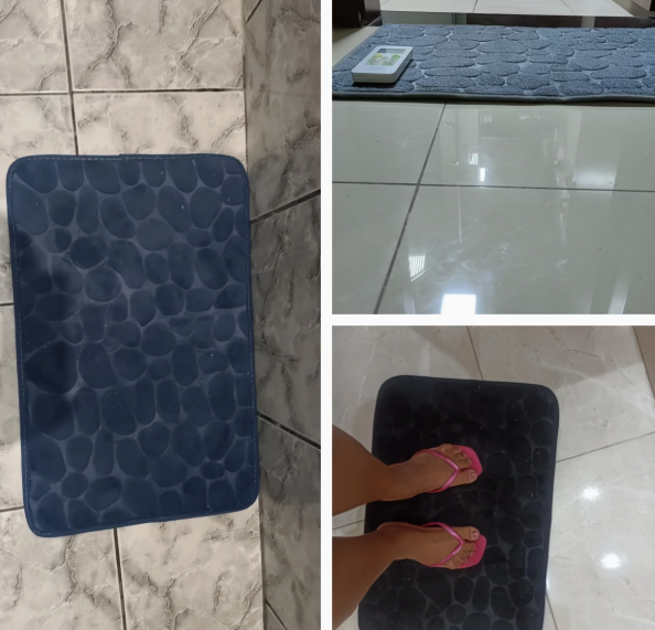 Quick-Dry Memory Foam Bath Mat