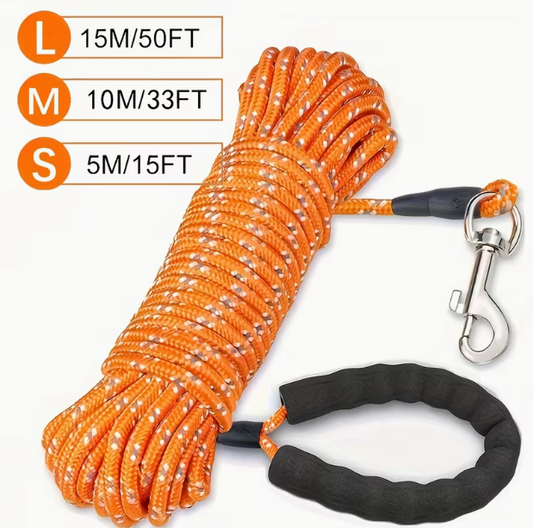 Reflective Long Dog Training Leash