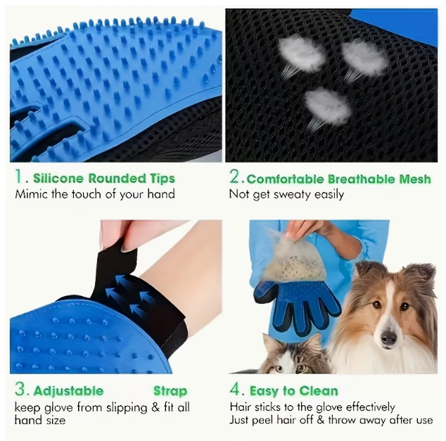 Pet Grooming Glove