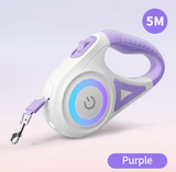 16ft Retractable Dog Leash with LED Flashlight