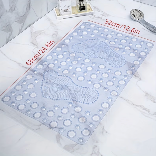 Long Anti-Slip PVC Shower & Bathtub Mat