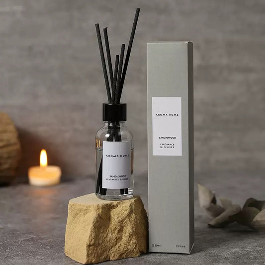 30ml Glass Bottle Rattan Diffuser Set