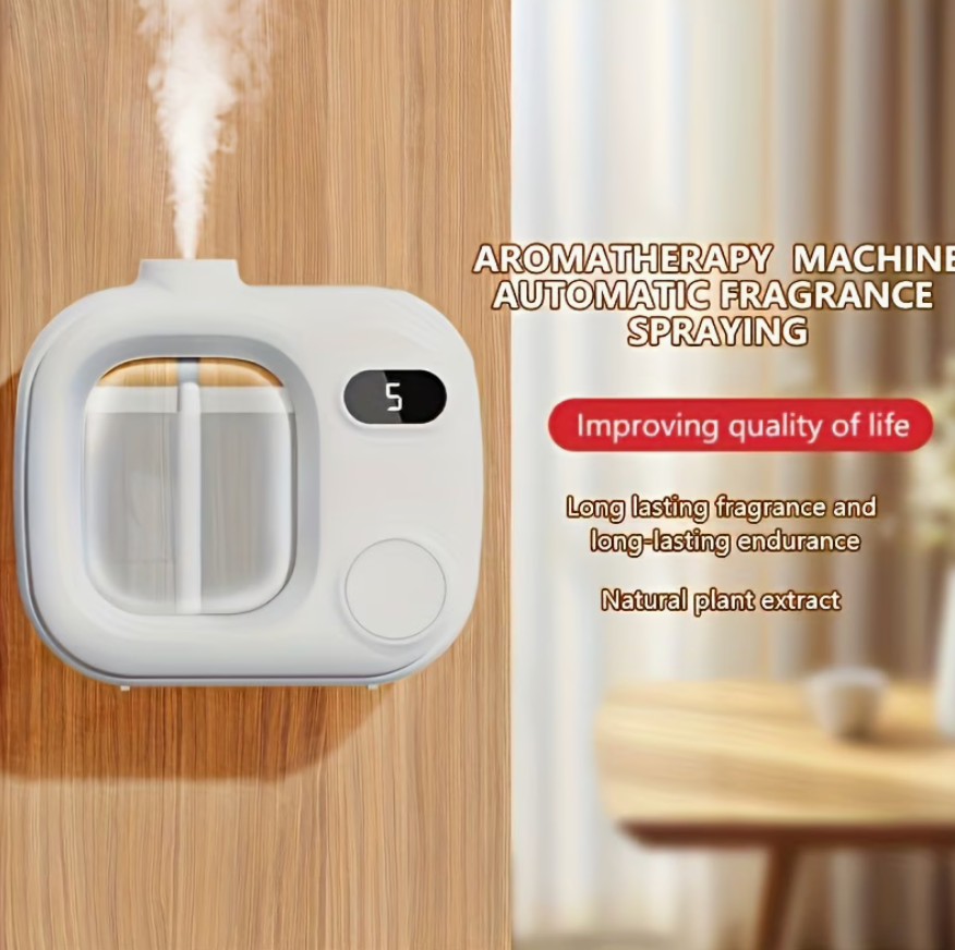 Smart Aroma Diffuser with Adjustable Settings & USB Rechargeable Design