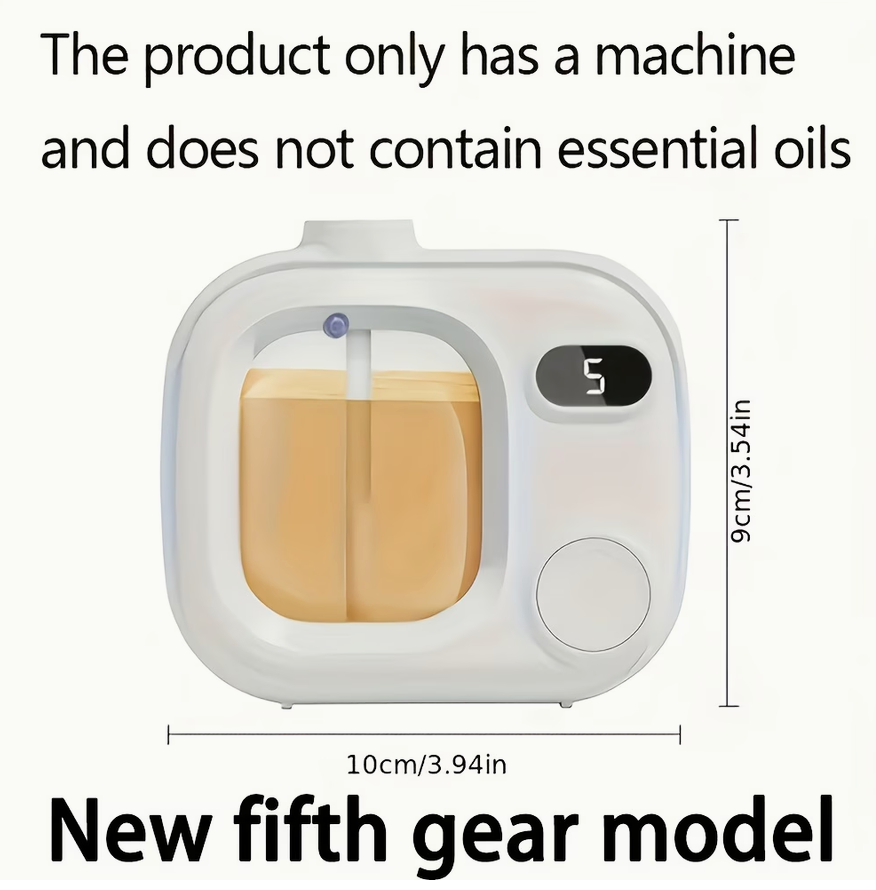 Smart Aroma Diffuser with Adjustable Settings & USB Rechargeable Design