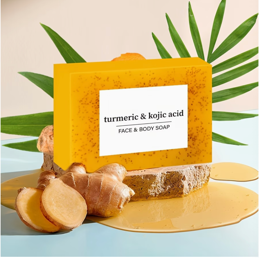 Turmeric Soap Bar for Face & Hands