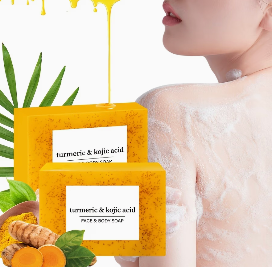 Turmeric Soap Bar for Face & Hands