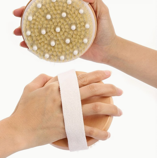 Premium Natural Bristle Body Brush