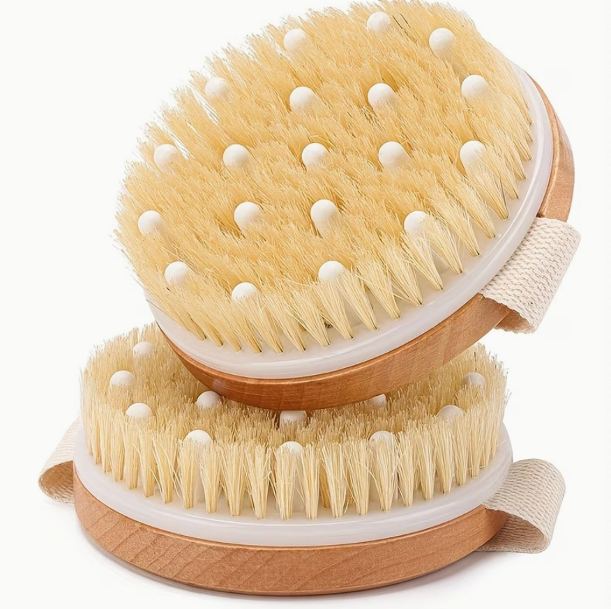 Premium Natural Bristle Body Brush