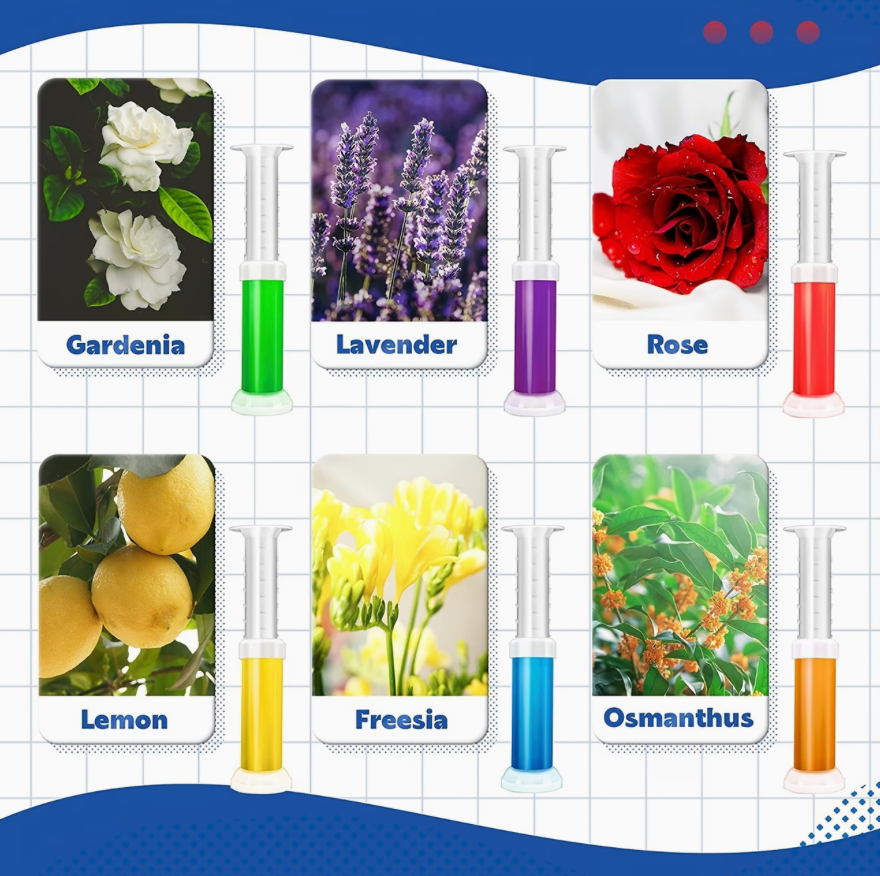 Flower Gel Toilet Stamp Refill