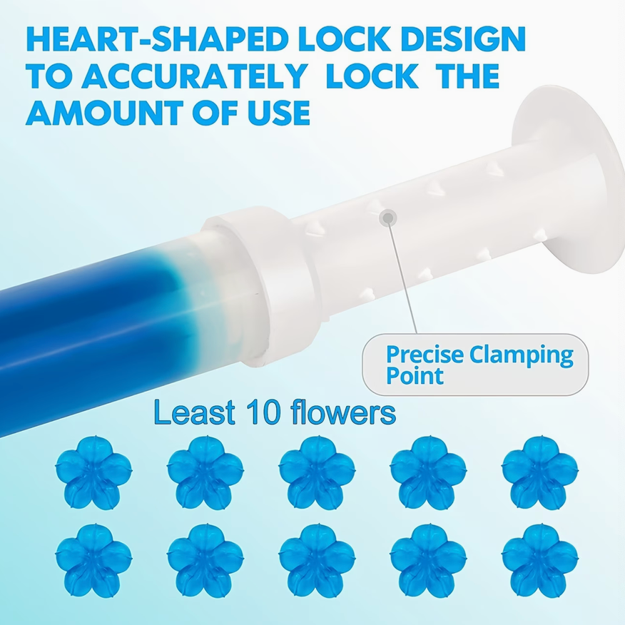 Flower Gel Toilet Stamp Refill