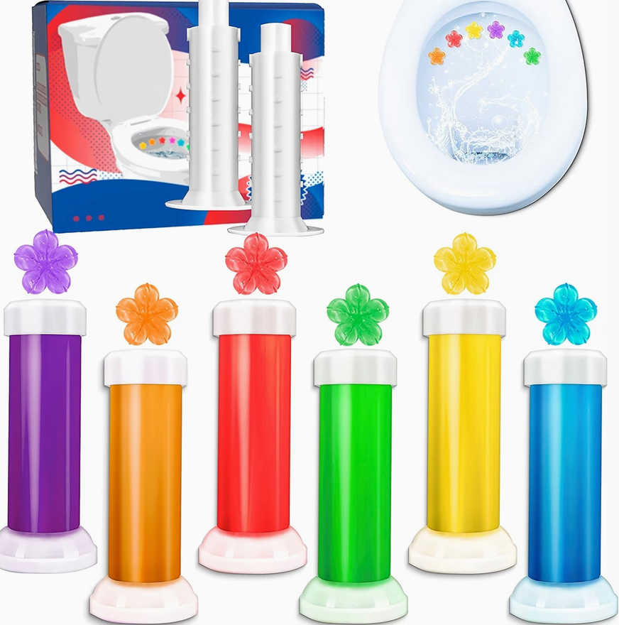 Flower Gel Toilet Stamp Refill