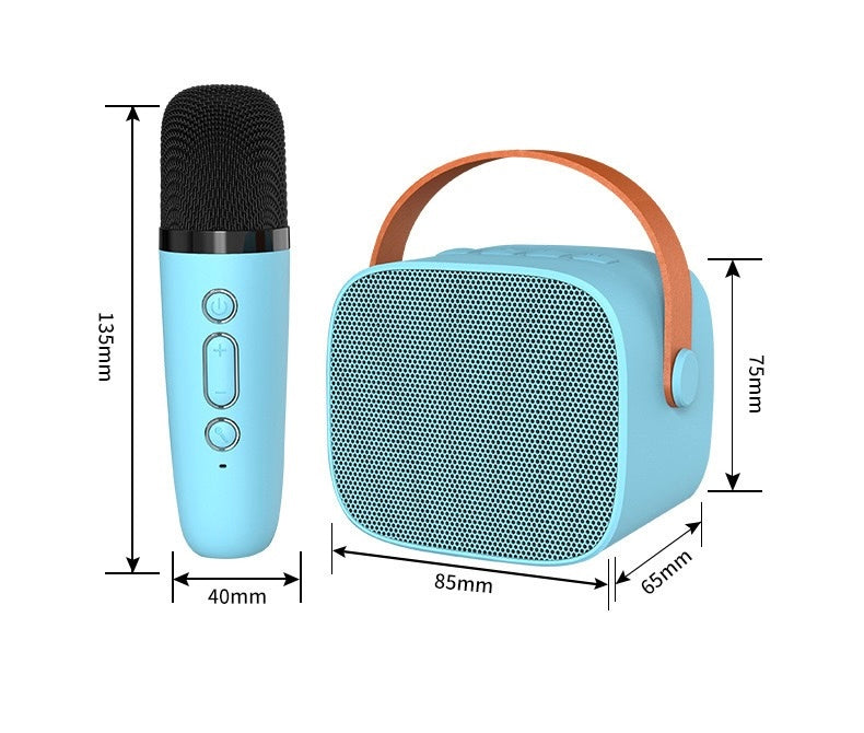 Portable Bluetooth Karaoke Speaker with Mic