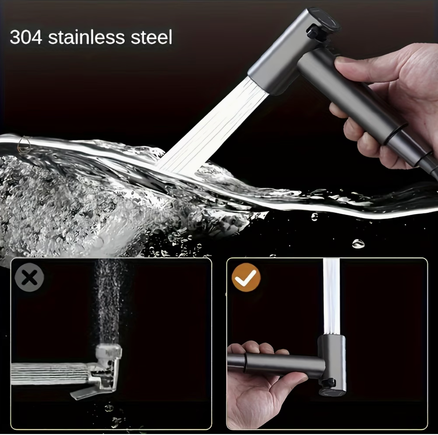 Wall-Mounted Bidet Spray Gun Set