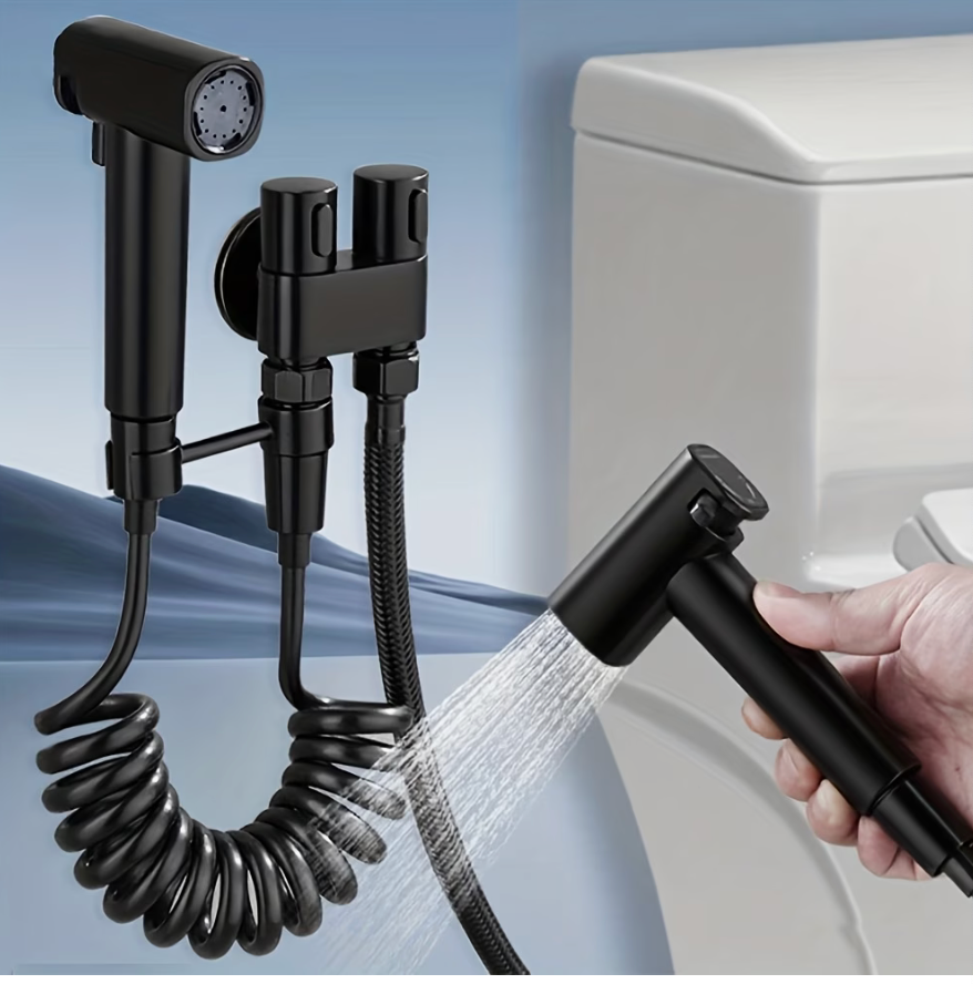 Wall-Mounted Bidet Spray Gun Set