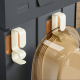 Cream-Style Punch-Free Basin Hook