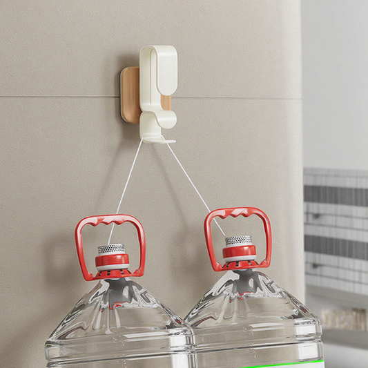 Cream-Style Punch-Free Basin Hook