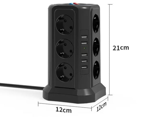 Tower Power Strip Surge Protector