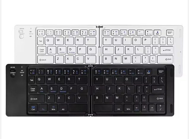Portable Slim Folding Bluetooth Keyboard