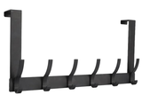 6-Hook Over-the-Door Rack