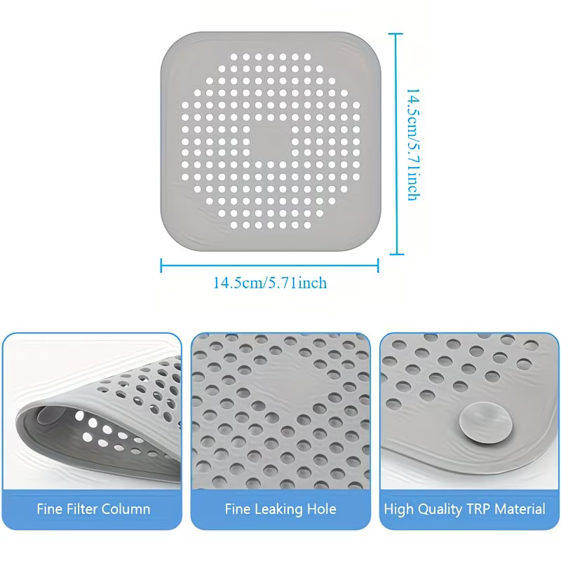 Anti-Clog Drain Filter for Sink & Shower