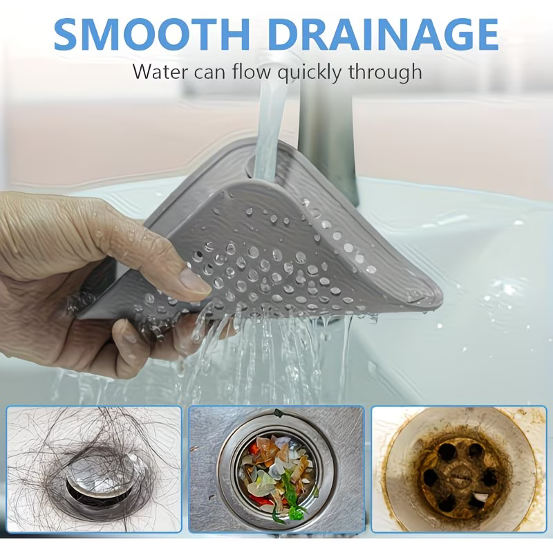 Anti-Clog Drain Filter for Sink & Shower