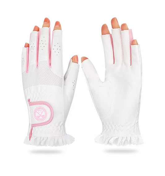 Microfiber Open-Finger Golf Gloves