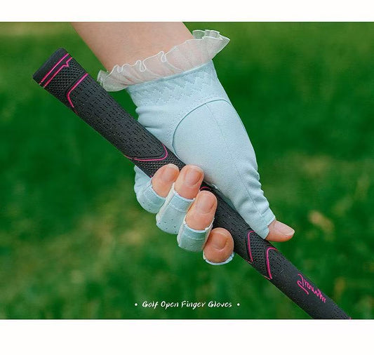 Microfiber Open-Finger Golf Gloves