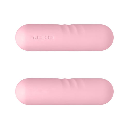Portable Women's Solid Silicone Dumbbells